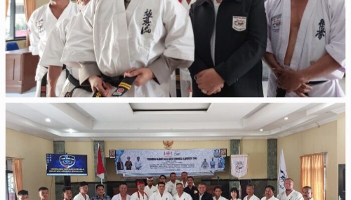 Taufiq Hidayat Thayep Dikukuhkan Jadi Ketua Pengcab Toba Kala Hitam Indonesia