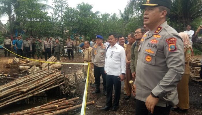 Tegakkan Hukum, Kapolda Sumut Turun Ke Pesisir Brandan Barat