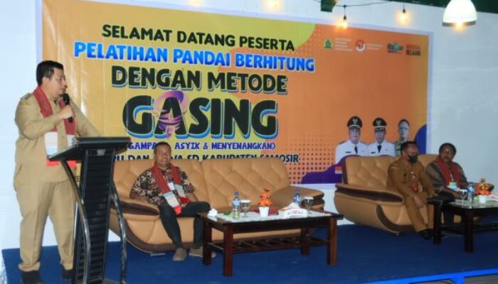 Disdikpora Samosir Gelar Pelatihan Metode Gasing
