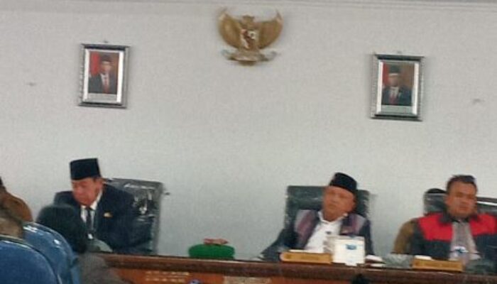 Ranperda LPJ Bupati Dairi Tahun 2022 Ditolak