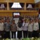 Staf ahli Bidang Pemerintahan Hukum dan Politik, Siti Zuriah, SH, saat membuka acara secara resmi kampanye membaca, di Aula Cakdon Langsa, Rabu (5/7). Waspada/Ist