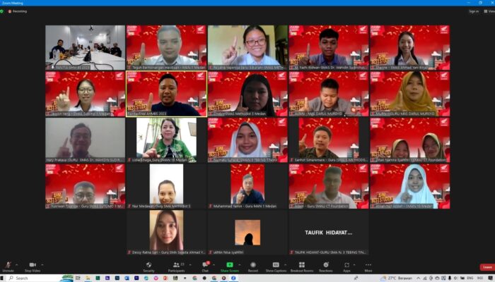 AHM Best Student Regional Sumut Lahirkan Generasi Kreatif
