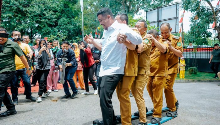 Cegah Anak Main Gadget, Bobby Nasution: Kenalkan Kembali Permainan Rakyat