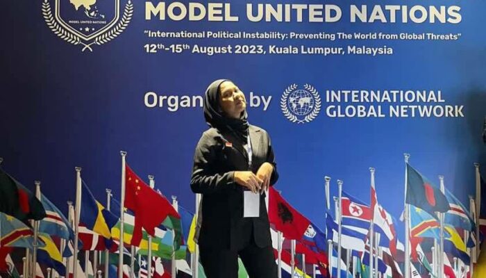 Salsabyla Harahap, Delegasi Indonesia Di Ajang AYIMUN 2023