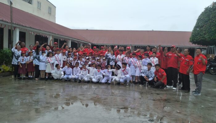 PAC PBB Medan Timur Kolaborasi Dengan SD Swasta HKBP Glugur Peringati HUT RI