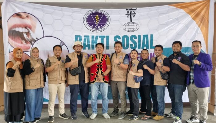 Kolaborasi dengan Gereja BNKP Teladan, PDGI Cabang Medan Laksanakan Bakti Sosial Kesehatan