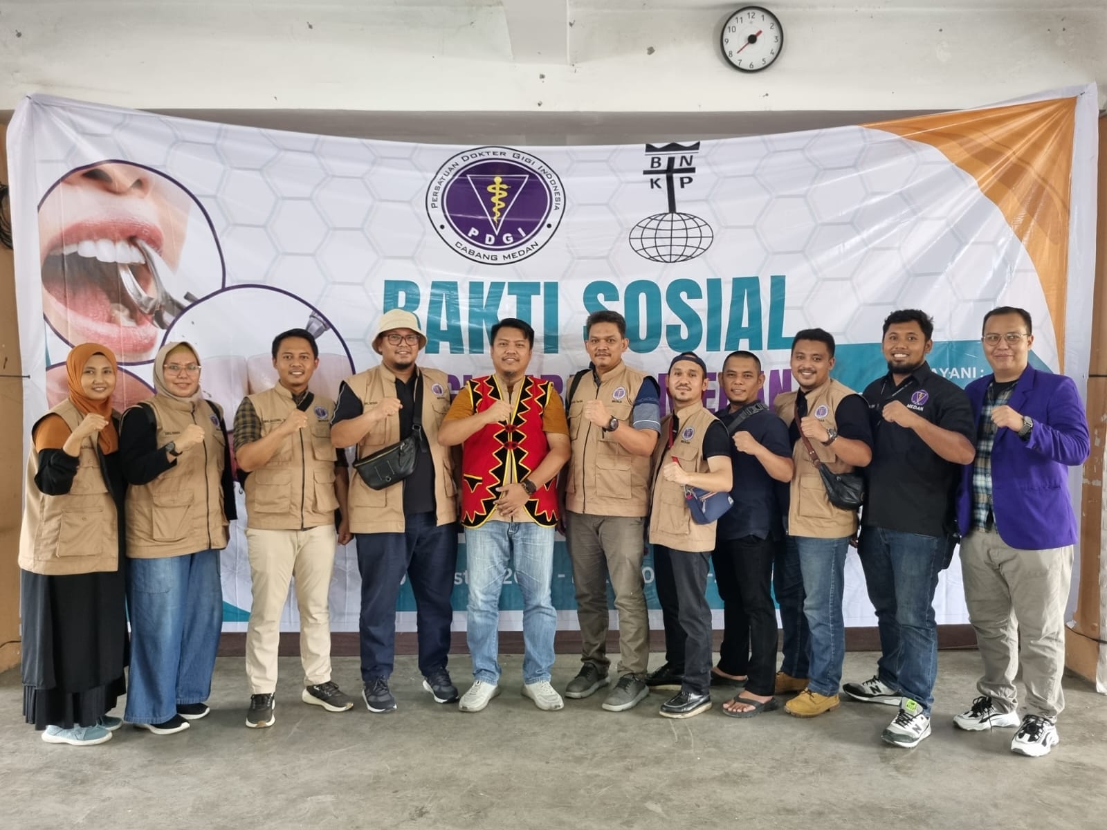 Kolaborasi dengan Gereja BNKP Teladan, PDGI Cabang Medan Laksanakan Bakti Sosial Kesehatan