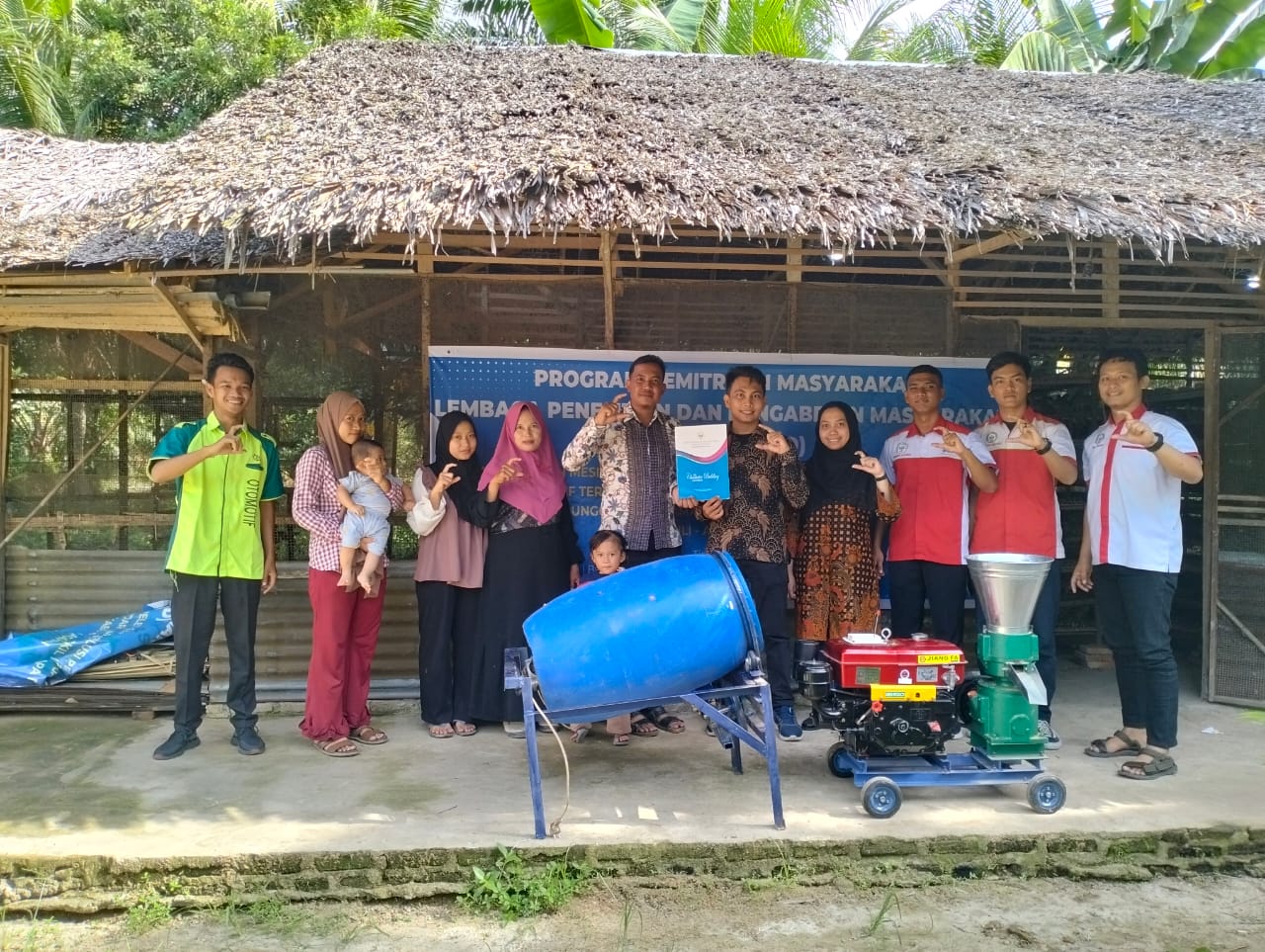 Dosen Unimed Tingkatkan Produktivitas Pengusaha Burung Puyuh