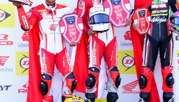 Pebalap Astra Honda Tak Terkalahkan