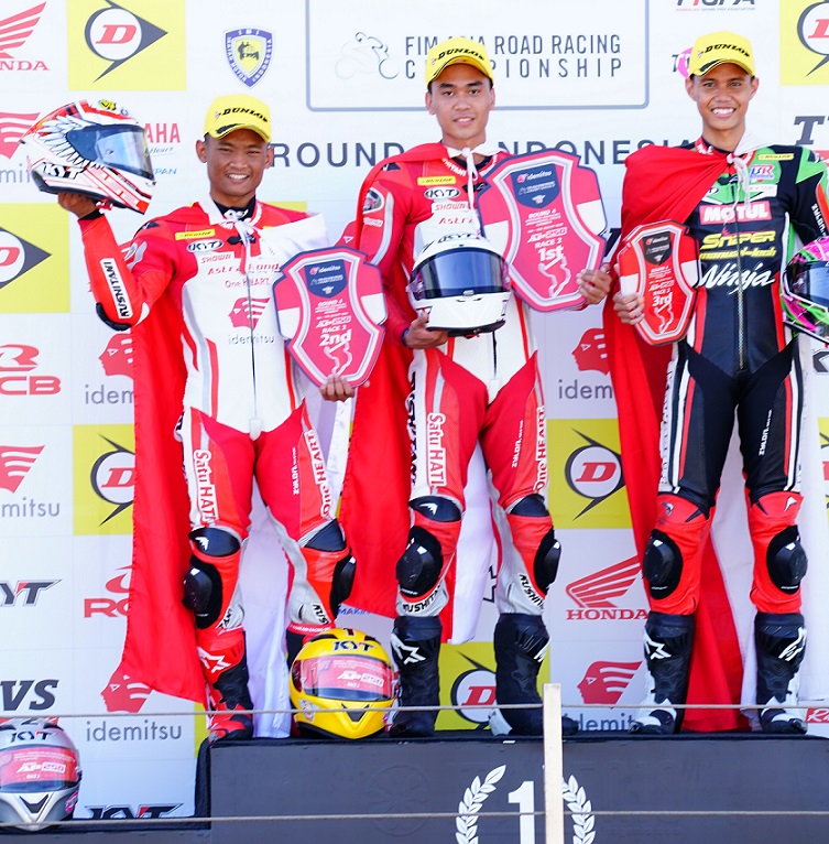 Pebalap Astra Honda Tak Terkalahkan