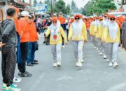 Ratusan Ibu Dasawisma Jalan Sehat