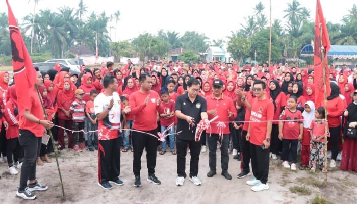 Warga Sergai Jalan Santai Dan SICITA