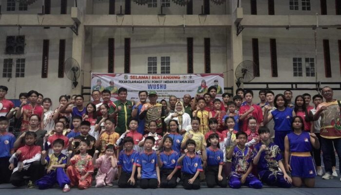 Medan Kota Juara Umum Wushu