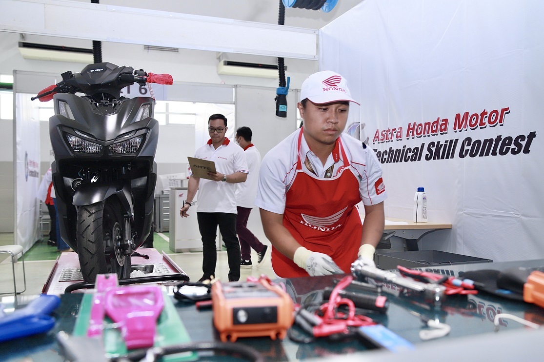AHM-TSC Upaya Honda Kalibrasi Kompetensi Teknisi