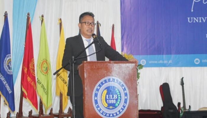 Ade Nasution Kembali Jabat Rektor Universitas Labuhanbatu