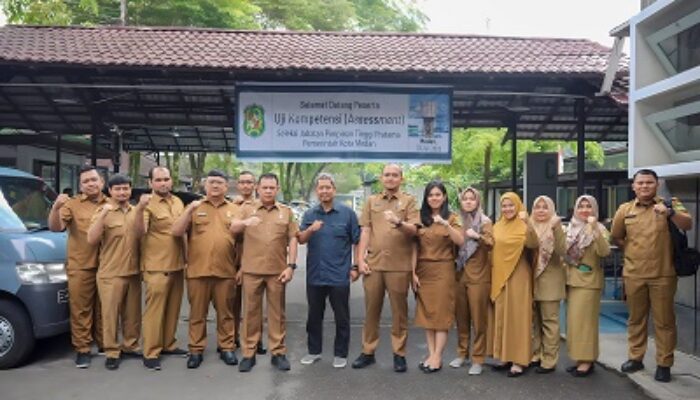 BKPSDM Medan Laksanakan Uji Kompetensi Jabatan Pimpinan Tinggi Pratama