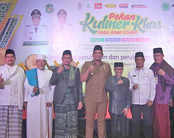 Pekan KHAS 2023 BuktiMedan Banyak Makanan Halal