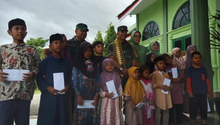 Pangdam IM Santuni Anak Yatim Warga Abdya