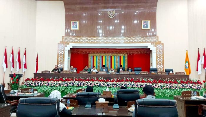 Pemkab Abdya Serahkan Dokumen KUA-PPAS 2024