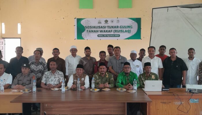 Kemenag Aceh Sosialisasi Ruislag Tanah Wakaf