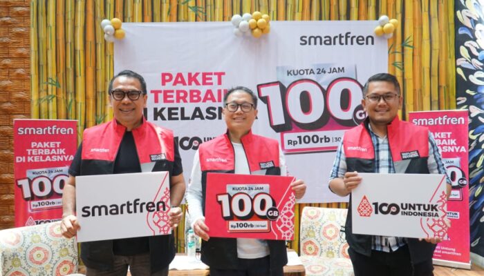 Dukung Generasi Digital Berkarya, Smartfren Hadirkan Paket 100GB Rp100 Ribu