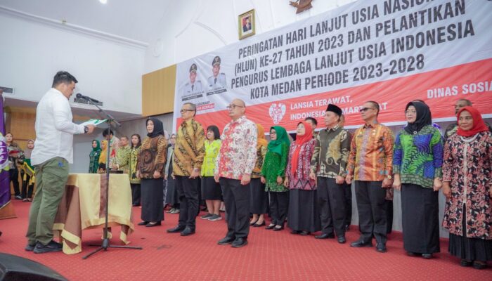 Pembangunan Medan Libatkan Lansia, Bobby Nasution: Harus Semangat & Tetap Produktif