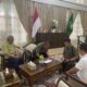 Gubsu ketika menerima audensi Ketua KI Sumut Dr Abd Harris SH,MKn Senin (3/8/2023). Waspada/ist