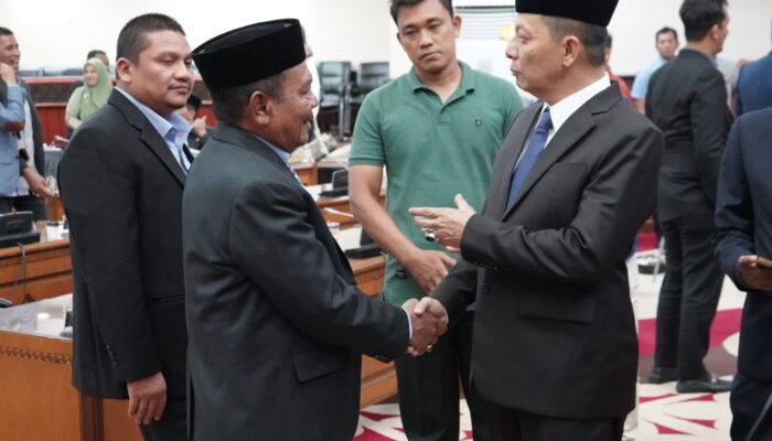 Asmauddin Sampaikan Persoalan Muara Saat Sidang Paripurna DPRA