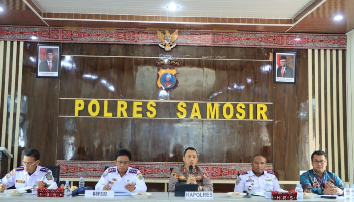 Kapolres Samosir Pimpin Rakor