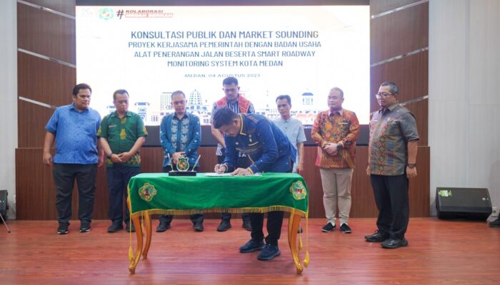 Wujudkan Medan Terang, Pemko Medan Hadirkan APK & Smart Roadway Monitoring System Melalui KPBU