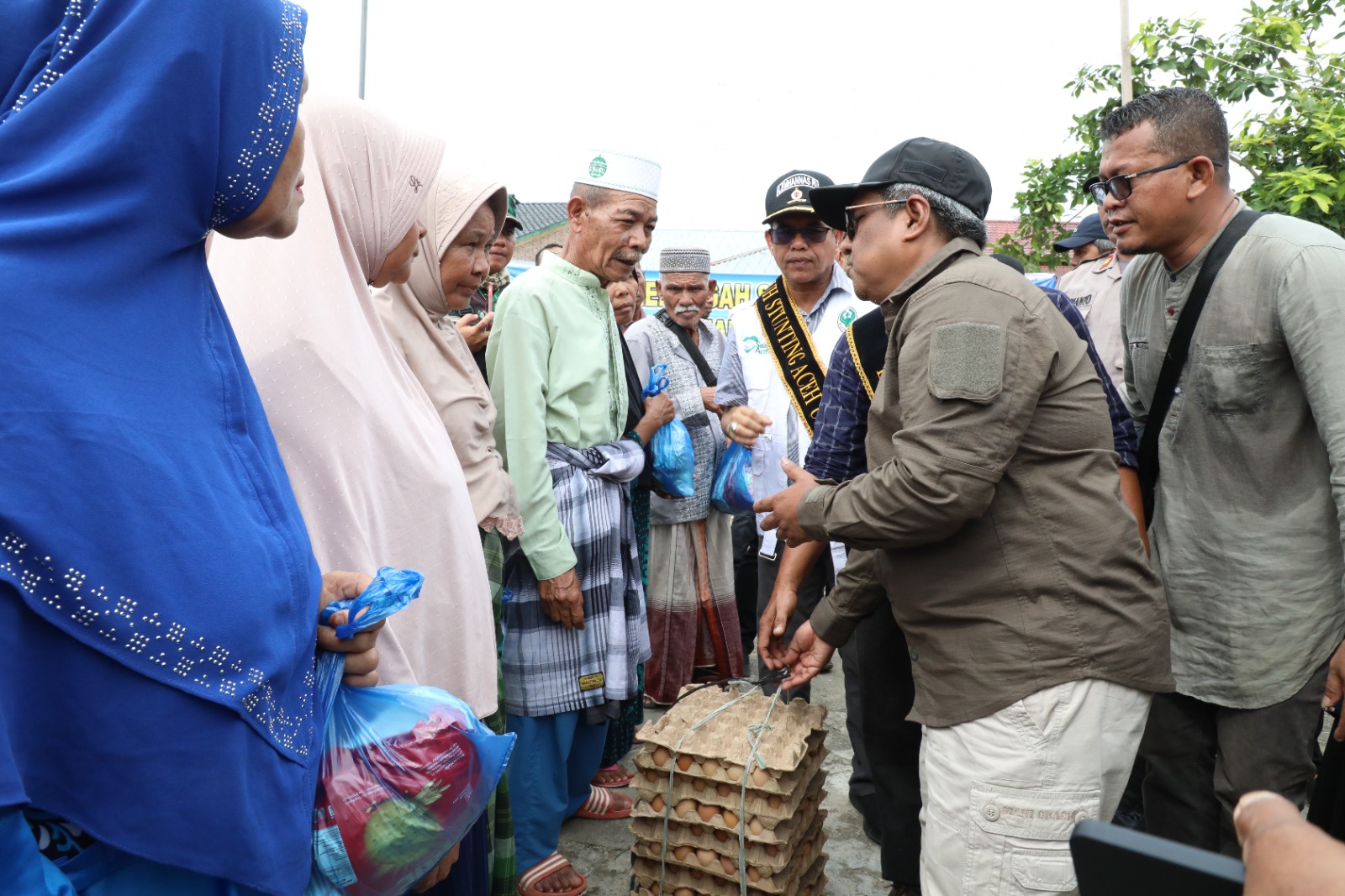 Bersama Forkopimda, Mahyuzar Jemput Data Stunting Hingga Ke Dusun Sarah Raja