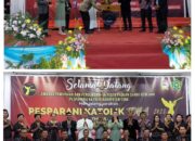 Bupati Toba Harapkan Pesparani Katolik Toba 2023 Lahirkan Penyanyi Berbakat