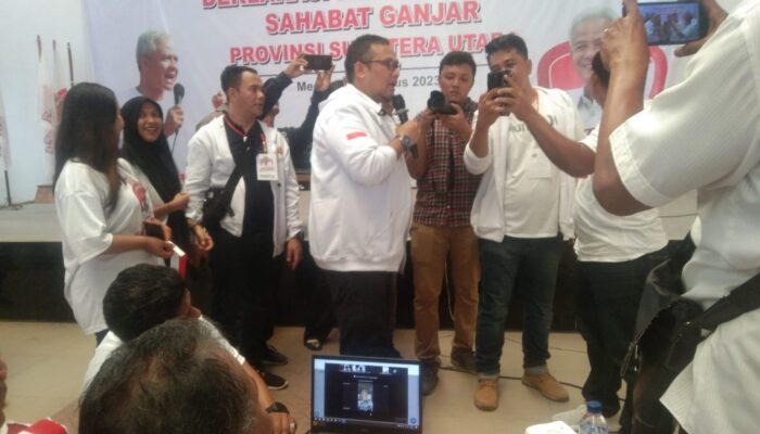 Ribuan Buruh Sumut Deklarasikan Relawan Buruh Sahabat Ganjar