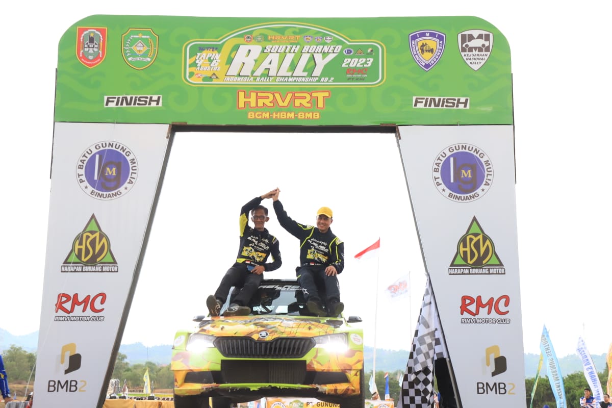 Berikan Performa Terbaik, Ijeck Peringkat Lima South Borneo Rally 2023
