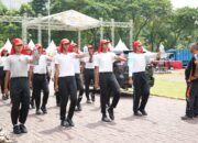 Paskibraka Kota Medan Jalani Latihan Jelang HUT RI ke -78