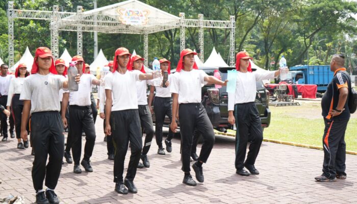 Paskibraka Kota Medan Jalani Latihan Jelang HUT RI ke -78