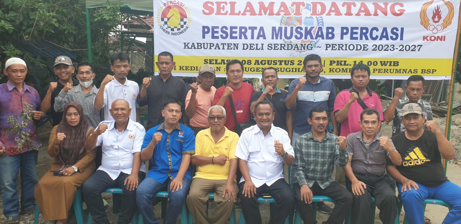 Dedy Syahputra Pimpin Percasi Deliserdang