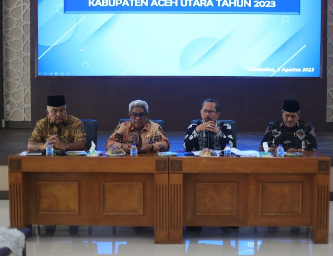 Pj Bupati Aceh Utara, Dr. Drs. Mahyuzar, M.Si: "Data Stunting Harus Up Date Dan Akurat”