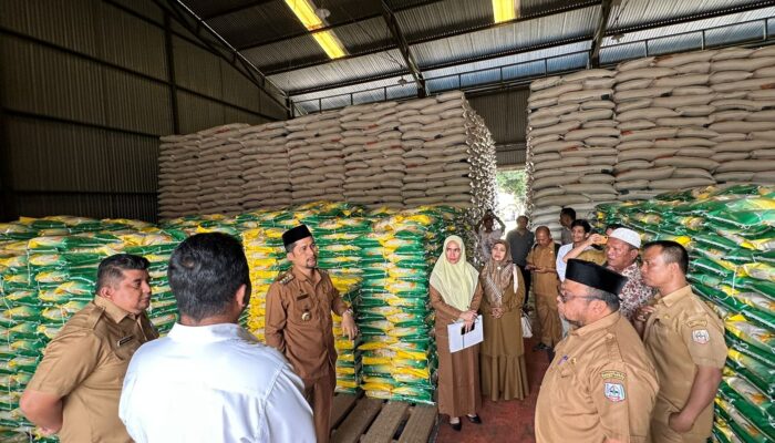 Pj Bupati AgaraTinjau Gudang Bulog Hadapi Persiapan Dampak El Nino