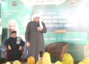 Safari Dakwah Syaikh Husein Zabber ke Majelis Taklim Khadijah Himpun Infak Puluhan Juta Untuk Palestina