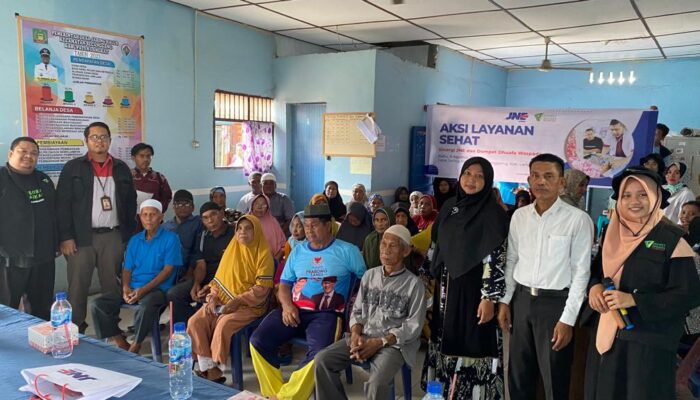 DD Waspada dan JNE Medan Gelar Aksi Layanan Sehat di Jaring Halus