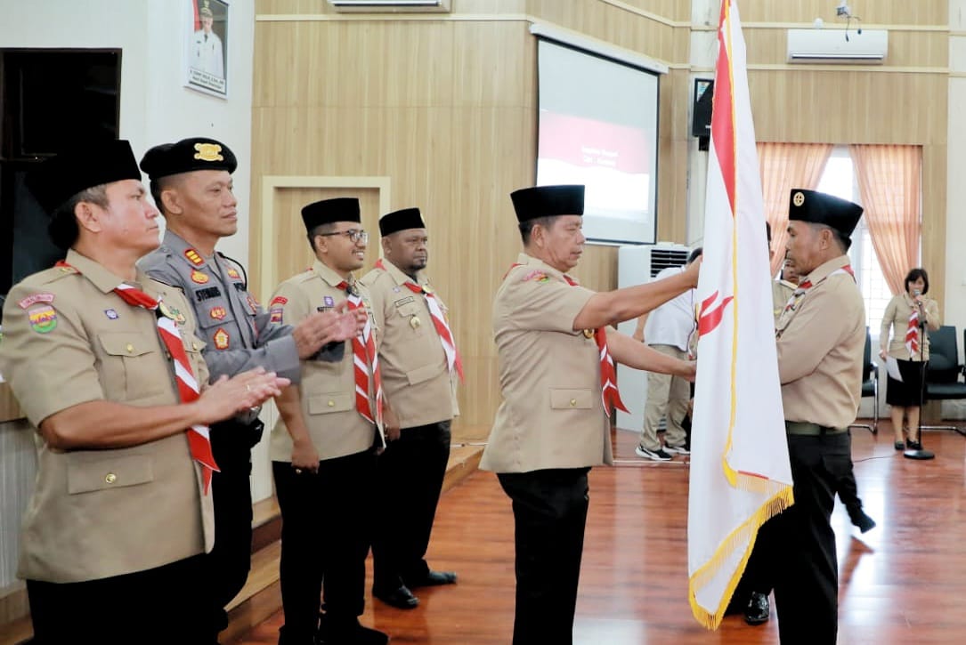 Bupati Simalungun Lepas Kontingen Gerakan Pramuka Ke Cibubur.