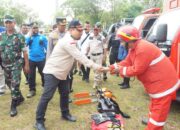 Antisipasi Dampak Elnino, Pj Bupati Iswanto Kembali Gelar Apel Karhutla