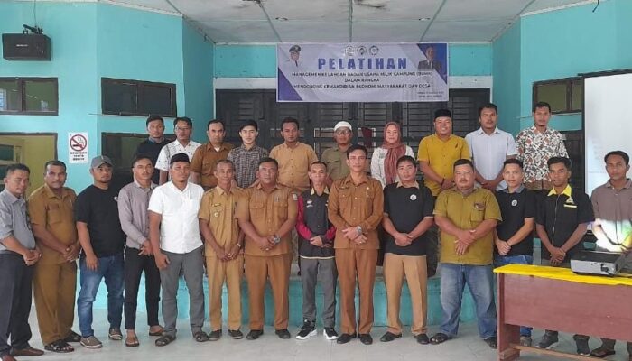 BUMK Aceh Singkil Dilatih Manajemen Keuangan, Gali PADes