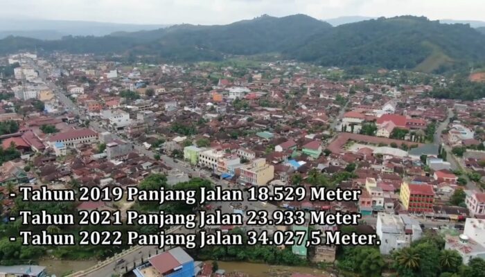 Pemko Padangsidimpuan Bangun 76,4 KM Jalan