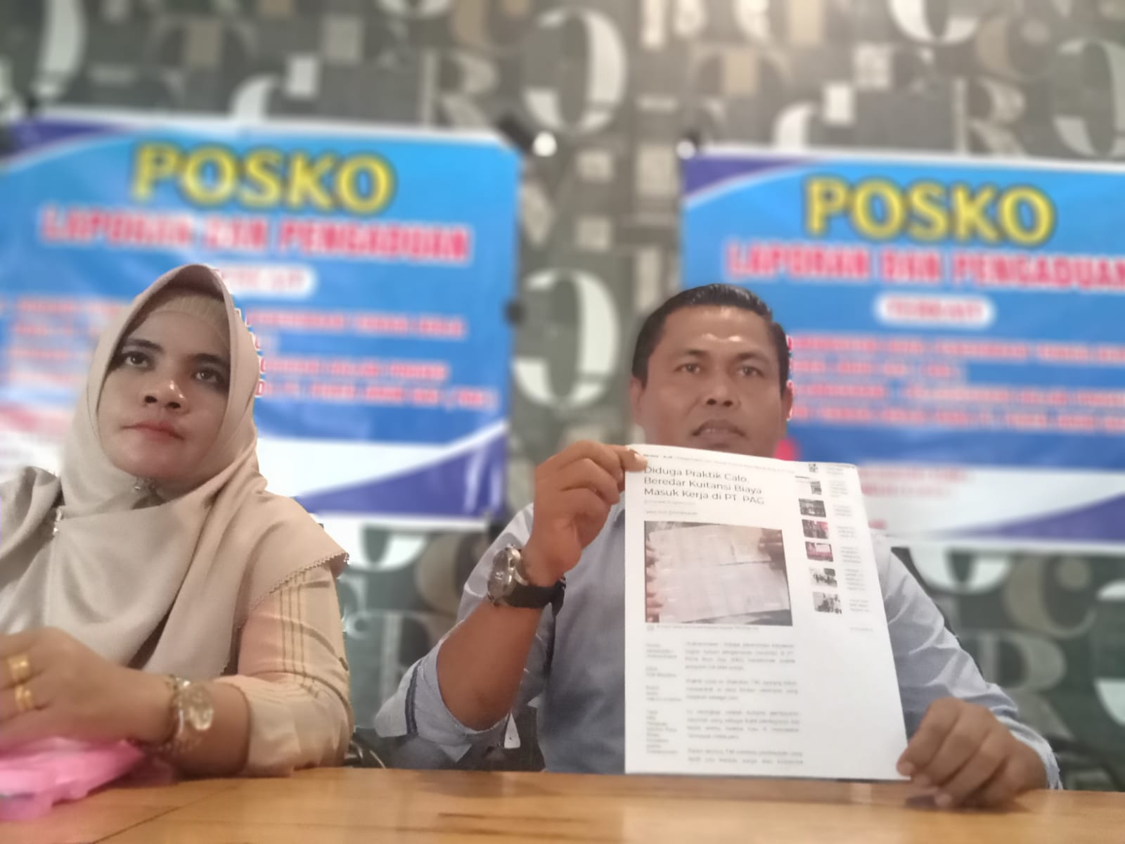 CaKRA Buka Posko Pengaduan Korban Pungli Lowongan Kerja Di PT PAG