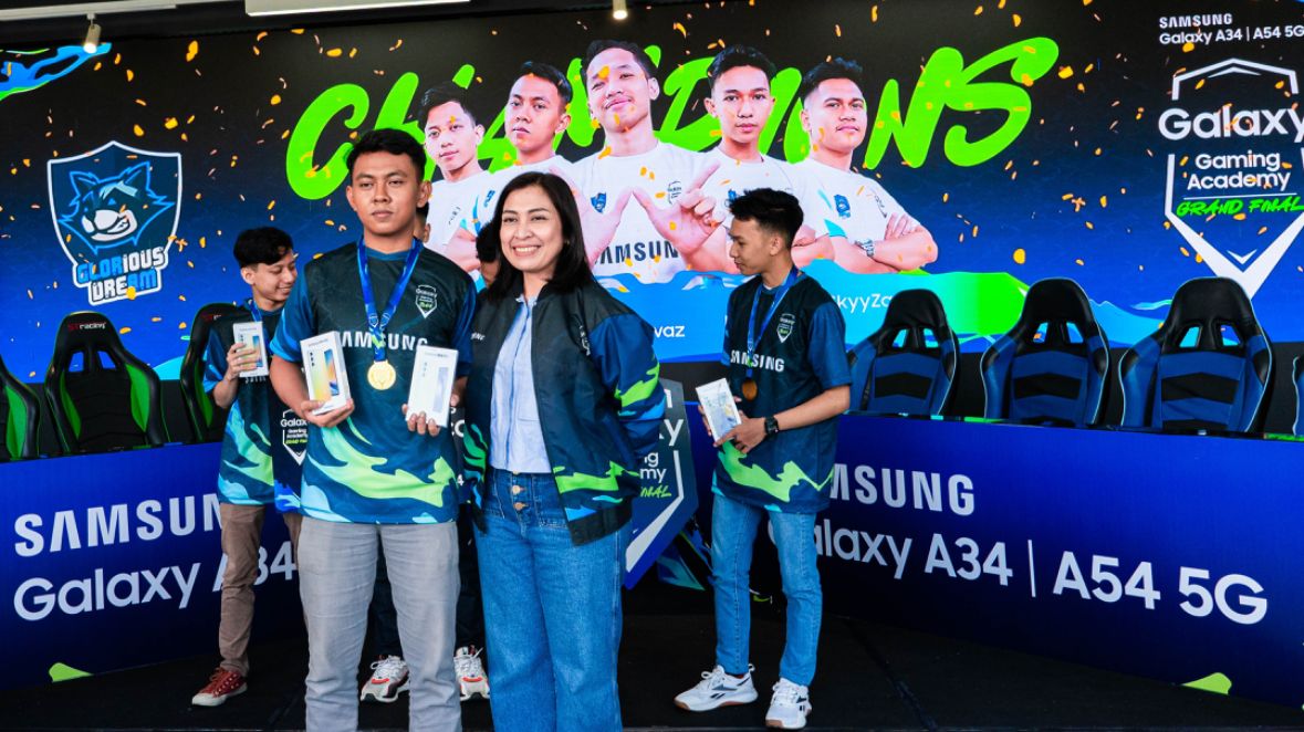 Tim GRD Juarai Samsung Galaxy Gaming Academy Berkat Keunggulan Si Anti-Lag Galaxy A34 5G