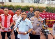 Polisi Gerebek Pangkalan Gas Oplosan Di Sunggal, 3 Pekerja Ditahan