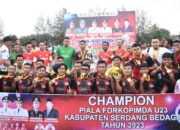Barusta FC Juarai Forkopimda Sergai Cup