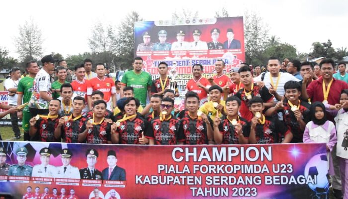 Barusta FC Juarai Forkopimda Sergai Cup